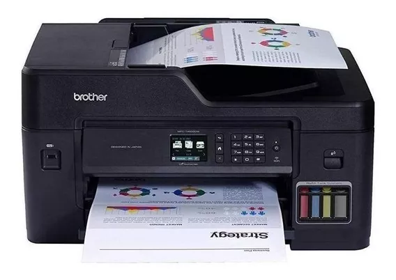 Impresora A Color Multifunción Brother Mfc-t4500dw Con Wifi